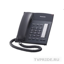 Panasonic KX-TS2382RUB черный индикатор вызова,повторный набор последнего номера,4 уровня громкости звонка