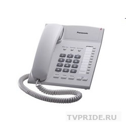 Panasonic KX-TS2382RUW белый индикатор вызова,повторный набор последнего номера,4 уровня громкости звонка