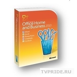 T5D-00415 Microsoft Office Home and Business 2010 Russian 32/64-bit Russia Only DVD