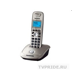 Panasonic KX-TG2511RUN золото/платиновый АОН, Caller ID,спикерфон на трубке,переход в Эко режим одним нажатием