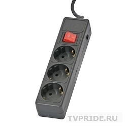 SVEN Фильтр Optima Base 5.0m 3 евророзетки, черный