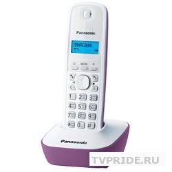 Panasonic KX-TG1611RUF сиреневый АОН, Caller ID,12 мелодий звонка,подсветка дисплея,поиск трубки