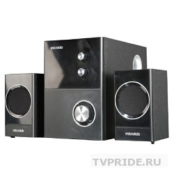 MICROLAB M22311 черные 2.1, 2 колонкисабвуфер дерево