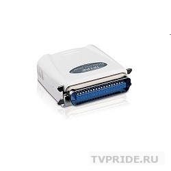 TP-Link TL-PS110P Принт-сервер с 1 параллельным портом и 1 портом Fast Ethernet