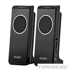 SVEN 314, черный 2.0, 2 х 2 W RMS, USB