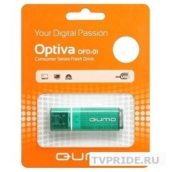 USB 2.0 QUMO 16GB Optiva 01 Green QM16GUD-OP1-green
