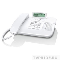 Gigaset DA710 IM White. Телефон проводной белый