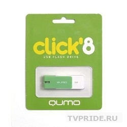 USB 2.0 QUMO 8GB Click QM8GUD-CLK-Mint