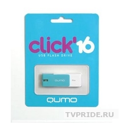 USB 2.0 QUMO 16GB Click QM16GUD-CLK-Azure