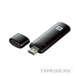 D-Link DWA-182/RU/E1A Беспроводной двухдиапазонный USB-адаптер AC1200