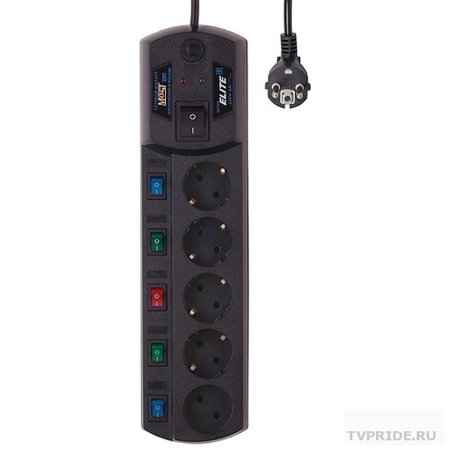 Сетевой фильтр MOST EHV 2m черный