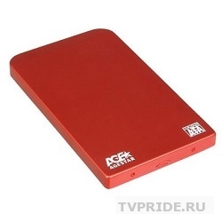 AgeStar SUB2O1 RED Внешний корпус 2,5" SATA AgeStar SUB2O1 RED USB2.0, алюминий, красный 04513