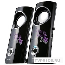 SVEN 245 Glamour, чёрный 4 Вт, питание USB