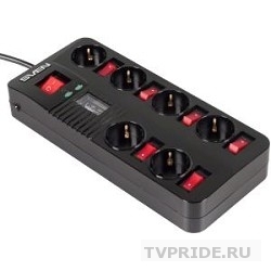SVEN Фильтр Fort PRO Black 5м  6 розеток