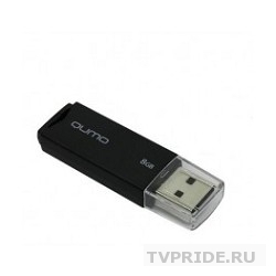 USB 2.0 QUMO 8GB Tropic Black QM8GUD-TRP-Black