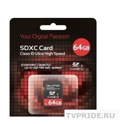 SecureDigital 64Gb QUMO QM64GSDXC10U1 SDXC Class 10, UHS-I