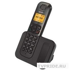 TEXET TX-D6605A черный АОН/Caller ID, спикерфон, 10 мелодий, поиск трубки
