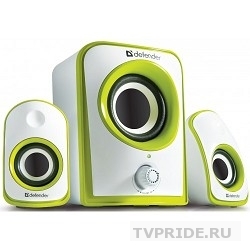 DefenderJamSation S10 65610 White-Green 2.1, 5W2x2.5W