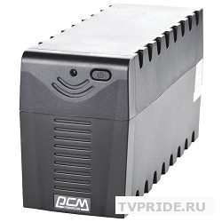PowerCom Raptor RPT-800AP ИБП 800 ВА/ 480 Вт, AVR, USB, RJ11/RJ45, 3 xC13 с резервным питанием 792811