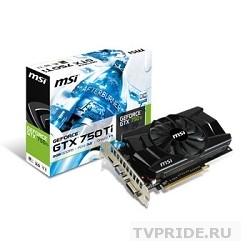 MSI N750Ti-2GD5/OC V1 GTX 750Ti 2048Mb 128bit GDDR5 1059/5400 DVI/HDMI/DP/HDCP RTL