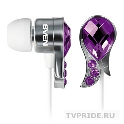 Наушники SVEN SEB AMETHYST, вставные, проводные шнур 1,2м