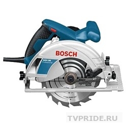 Bosch GKS 190 Пила дисковая 0601623000 1400 Вт, 5500 об/мин, 190х30мм, 66мм, 4,2кг, коробка