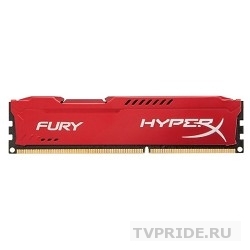 Kingston DDR3 DIMM 4GB PC3-15000 1866MHz HX318C10FR/4 HyperX Fury Red Series CL10