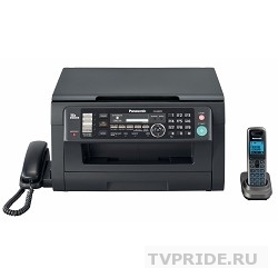 Panasonic лазерное KX-MB2051RUB принтер/сканер/копир/факс, DECT, LAN черный