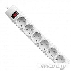 Defender Фильтр DFS 153 3.0 m, 6 розеток, белый 99490