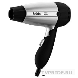 BBK BHD1200 B/S Фен черный/серебро