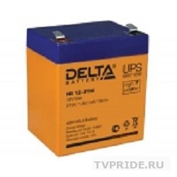 Delta HR 12-28W 7 А/ч, 12В свинцово- кислотный аккумулятор