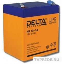 Delta HR 12-5.8 5.8 А/ч, 12В свинцово- кислотный аккумулятор
