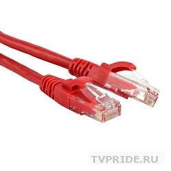Hyperline PC-LPM-UTP-RJ45-RJ45-C5e-0.5M-LSZH-RD Патч-корд U/­UTP, Cat.5e, LSZH, 0.5 м, красный 