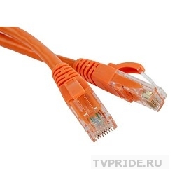 Hyperline PC-LPM-UTP-RJ45-RJ45-C5e-0.5M-LSZH-OR Патч-корд U/­UTP, Cat.5е, LSZH, 0.5 м, оранжевый