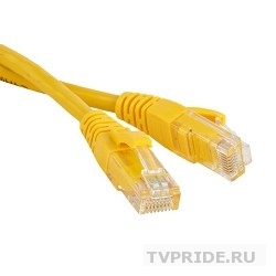 Hyperline PC-LPM-UTP-RJ45-RJ45-C5e-1M-LSZH-YL Патч-корд U/­UTP, Cat.5е, LSZH, 1 м, желтый 