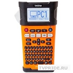 Brother PTE-300VP, Профессиональный принтер для печати наклеек ленты TZE от 3,5 до 18мм,до 20мм/сек,180т/д,кейсБП,ленты HSe,прорезинен PTE300VPR1