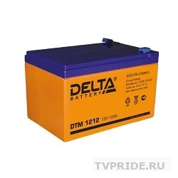 Delta DTM 1212 12 А/ч, 12В свинцово- кислотный аккумулятор