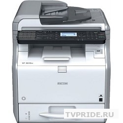 Ricoh SP 3610SF 906386 Принт/Коп/Скан/Факс.A4,Светодиод,30с/м.Дуплекс,макс.нагруз50Кс/м,ДАПД35л,подач 250100л,Проц-р500МГц,512Мб ОЗУ,PCL 5e/6,PostScript3,USB 2.0,Gigabit Ethernet,К-ж 1500стр