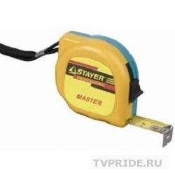 STAYER "MASTER" "MaxTape" 34014-02-16 Рулетка  пластиковый корпус, 2м/16мм 