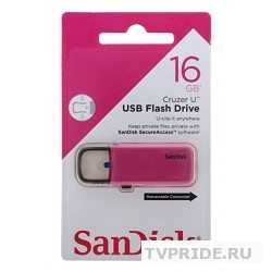 SanDisk USB Drive 16Gb Cruzer U SDCZ59-016G-B35PZ USB2.0, Pink