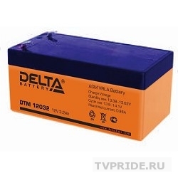 Delta DT 12032 3.2 А/ч, 12В свинцово- кислотный аккумулятор