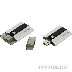 SanDisk USB Drive 16Gb iXpand SDIX-016G-G57 USB2.0, Lightning, Silver