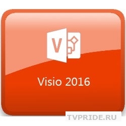 D87-07106 Microsoft Visio Professional 2016 32-bit/x64 Russian Central/Eastern Euro Only EM DVD