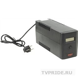 Exegate EP212515RUS ИБП Exegate Power Smart ULB-600 LCD 600VA, Black, 2 евророзетки, USB