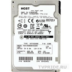 600Gb Hitachi Ultrastar C15K600 HUC156060CSS204 SAS, 15000 rpm, 128mb, 2.5"" 0B30356