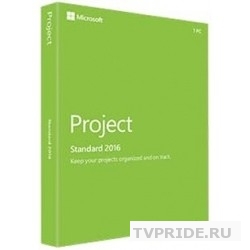 076-05534 Microsoft Project 2016 32-bit/x64 Russian CEE Only EM DVD
