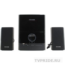 MICROLAB M500U/2.1 2 колонкисабвуфер 40W RMS USB, SD