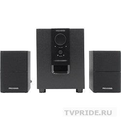 MICROLAB M-106 2 колонкисабвуфер дерево чёрные 10W RMS