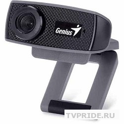 Web-камера Genius FaceCam 1000X Black 720p HD, универсальное крепление, микрофон, USB 32200003400