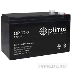 Optimus OP1207 Батарея 12V/7Ah